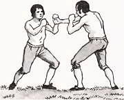 Все более и более популярным спортом становился бокс, особенно в начале XIX в