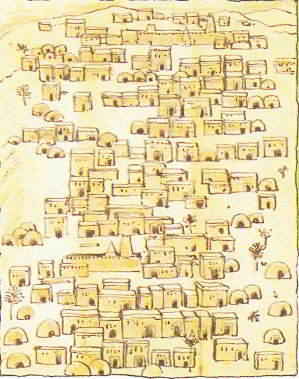 Тимбукту (рисунок Коилье). Этот город бледная тень своего былого процветания